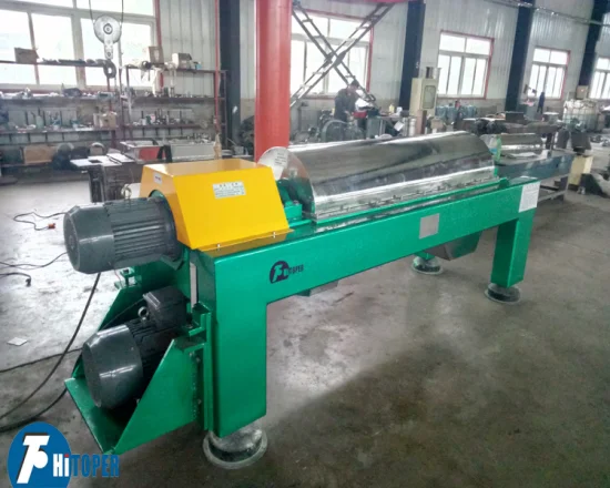 Continuous Operation Automatic Olive Oil Separation Stainless Steel Decanter Centrifuge